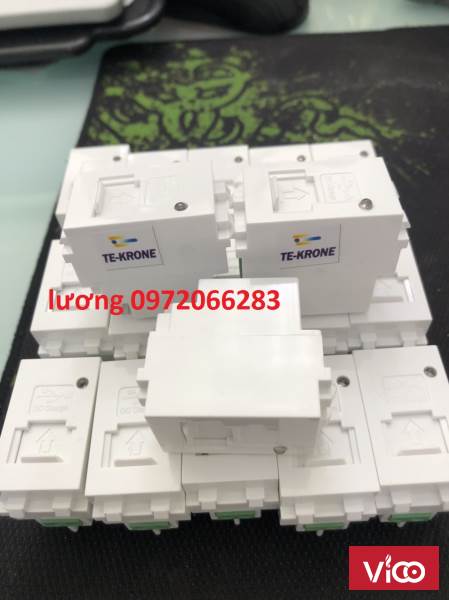 Nhân USB sạc điện thoại chuẩn wide lắp âm tường, âm sàn