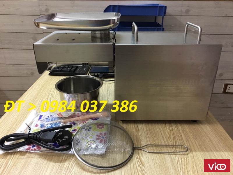 Máy ép dầu lạc đậu tương gia đình