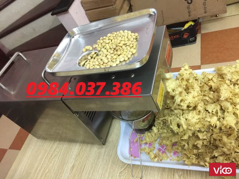 Máy ép dầu lạc đậu tương gia đình