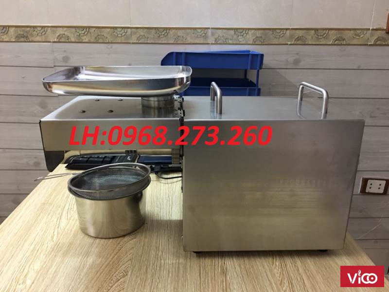 Máy ép dầu lạc đậu tương gia đình