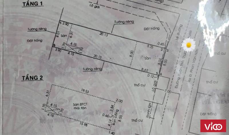 Xưởng ấp 4 Xuân Thới Thượng Hóc Môn .DT 8X37. Gía bán 10.2 tỷ