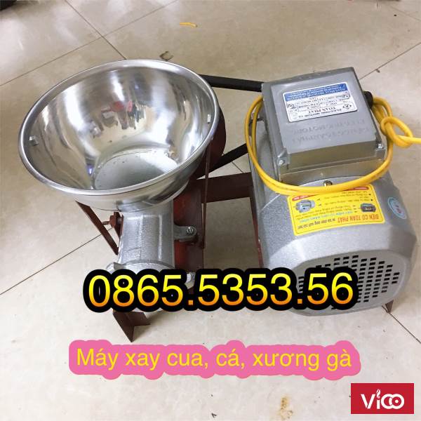 Máy xay nhuyễn xương tôm, cua, cá