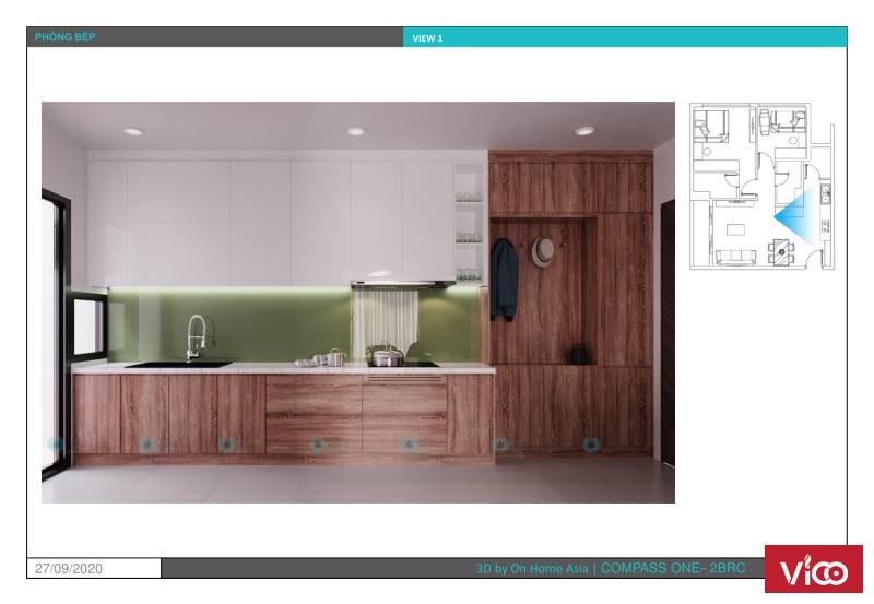 Bán căn hộ chung cư Compass One