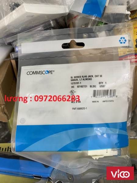 Nhân Mạng AMP (113751911) Category 5E Modular Jack