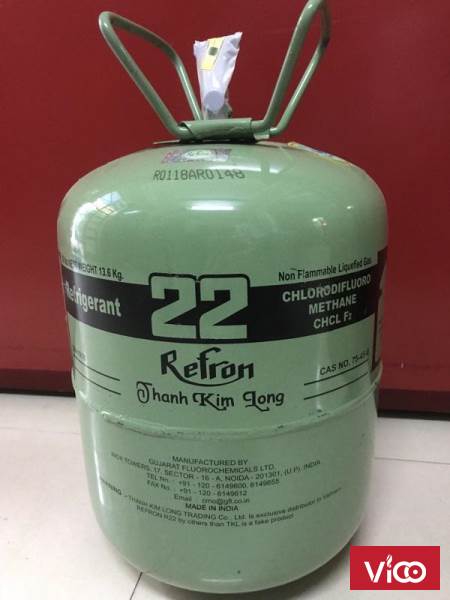 Gas R22 Refron Ấn Độ 13,6kg gas Refron Thành Đạt