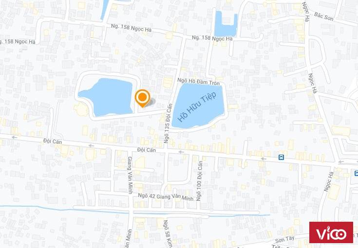 Bán đất sổ đỏ chính chủ 1500M2 ngõ 135 Đội Cấn, Ba Đình