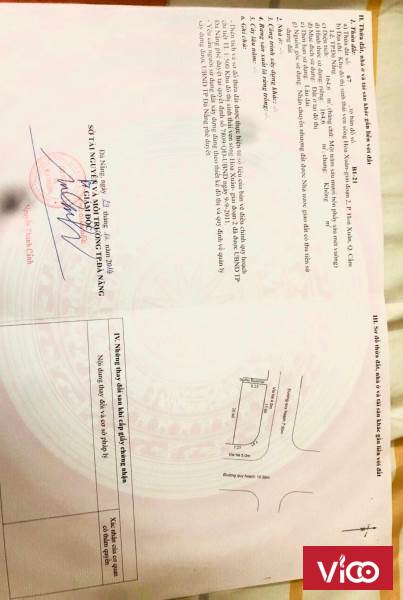 cần bán lô góc 2 mặt tiền đường 10m5 Mai chí Thọ sát Võ chí công