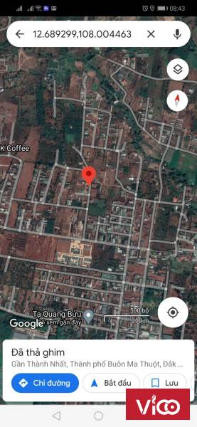 Bán Đất 5x28m Đường Nguyễn Cơ Thạch, P. Thành Nhất. TP. Buôn Ma Thuột Giá Đầu Tư 690 Tr