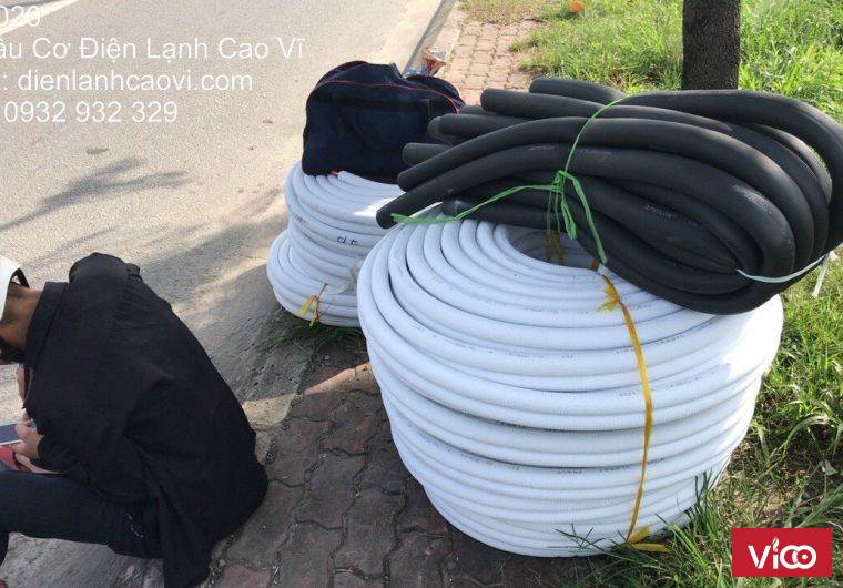 Lắp ống đồng cho máy lạnh ở quận 3 Máy lạnh Cao Vĩ