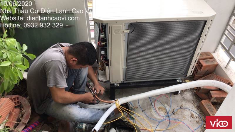 Thi công máy lạnh ở Bà Rịa Vũng Tàu 0932 932 329