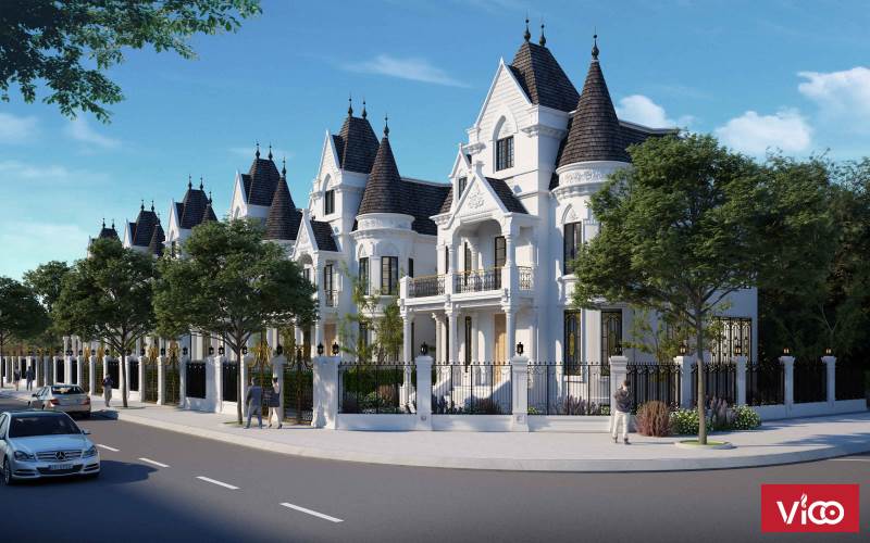 Biệt thự Lâu Đài Cổ Nhuế Những lý do đáng để sở hữu nhất