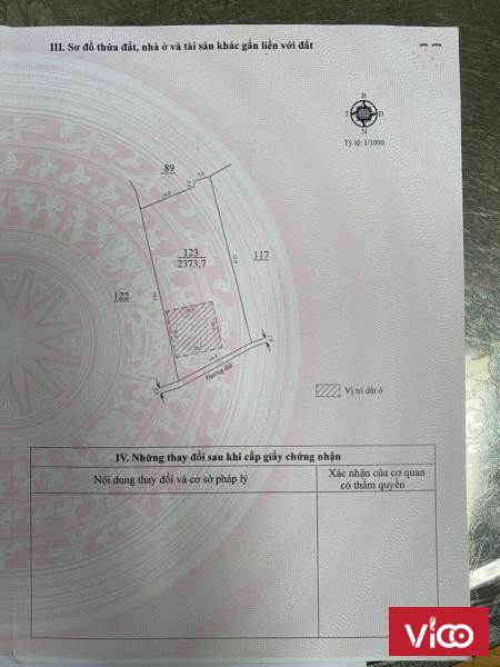 Bán gấp 3000m2 đất 1/ đường Ngô Quyền, thị trấn Di Linh, Lâm Đồng.