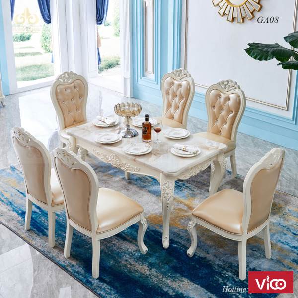 Ghế ăn tân cổ điển GA081