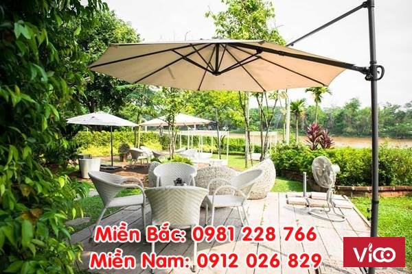 Những tính năng nổi bật của ô dù ngoài trời sân vườn