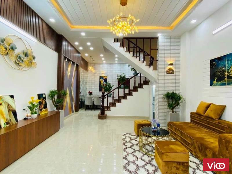 Nhà 3 lầu đường Phan Đăng Lưu ,Thủ Dầu Một diện tích 100m2 giá rẻ ,SHR