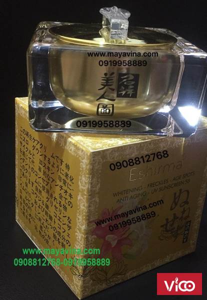 Kem Eshirma Huyết yến Ngọc Trai trị mụn nám, tàn nhang,chống lão hÓA