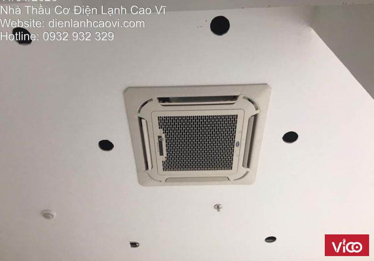 Thi công điều hòa ở Long điền Máy lạnh Cao vĩ