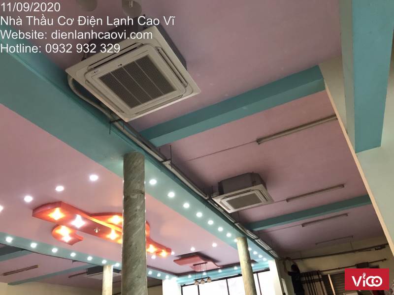 Lắp đặt máy điều hòa âm trần chất lượng 0932 932 329
