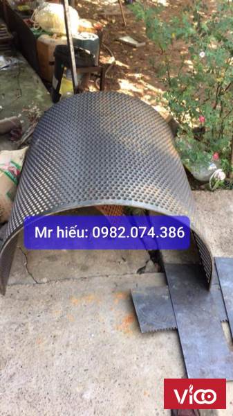 tôn lỗ, inox lỗ, tôn kẽm đục lỗ, đồng đục lỗ, nhôm đục lỗ.