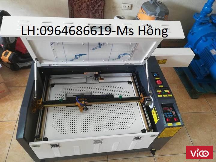 Máy laser 6040 khắc lịch gỗ, khắc hoa quả tết 2021