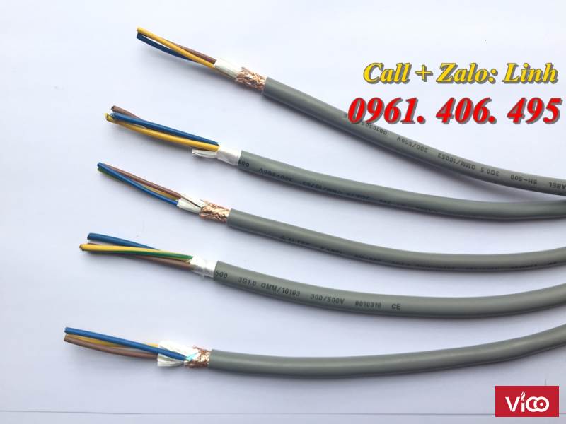 Cáp điều khiển không lưới,cáp điều khiển có lưới chống nhiễu