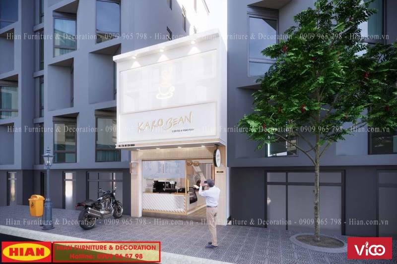 Mẫu Thiết Kế Mới Lạ Quán Cafe Chỉ Với 80m2 Karo Bean Ở Quận 11