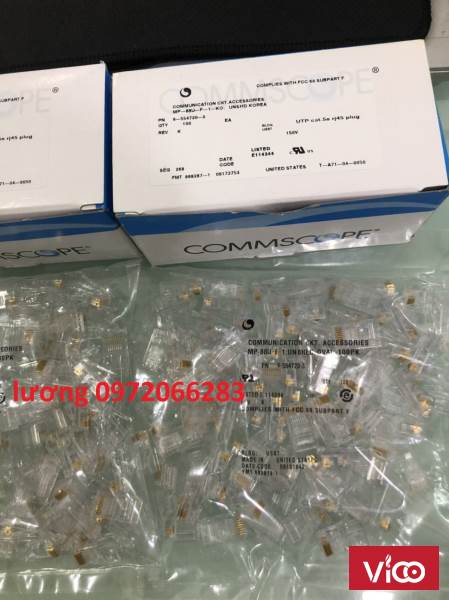 Hạt mạng Cat5e Commscope mã 65547203