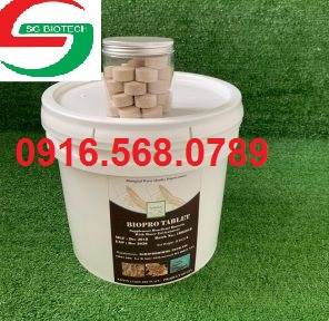 Vi sinh dạng viên Biopro Tablet xử lý nước và đáy ao