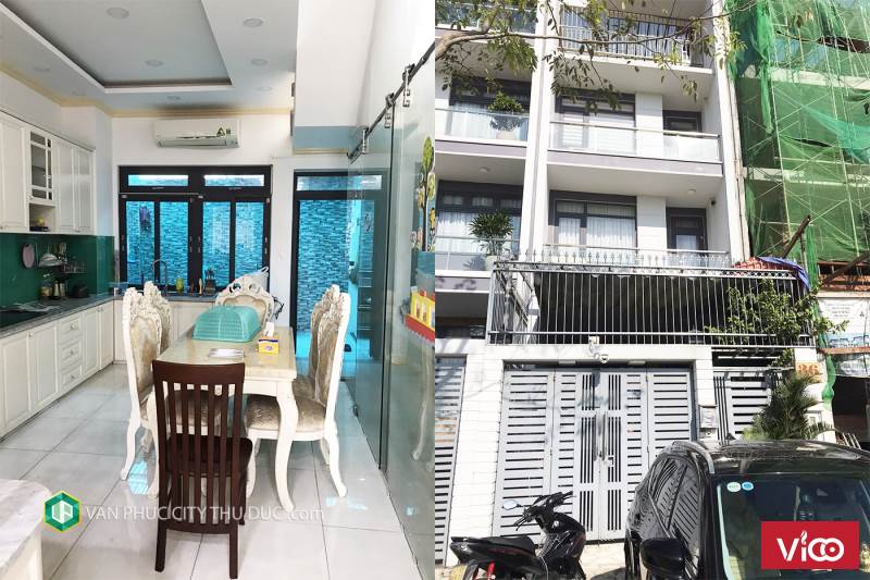 Siêu đẹp nhà phố số 36 đường 5 KDC Vạn Phúc 105m2 chốt 12,2 tỷ