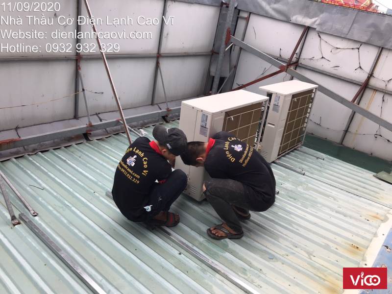 Lắp điều hòa không khí cho công ty 0932 932 329
