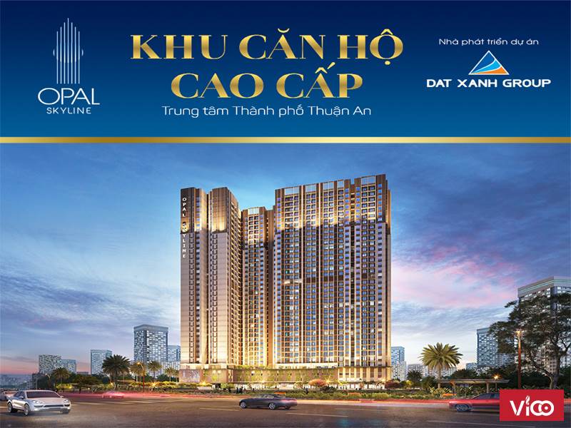Siêu phẩm Căn hộ Cao Cấp Opal Sky Line TP Thuận An Bình Dương