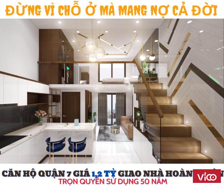 căn hộ MD Rent House Tân Mỹ Quận 7, giá 1,2 tỷ, sử dụng 50 năm