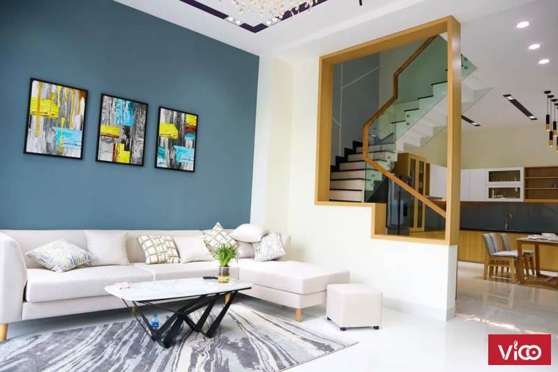 Thủ Dầu Một, 2 lầu 100m2, sổ sẵn, 1tỷ800