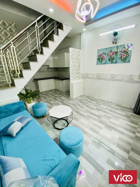 Nhà mới 4mx6m,hẻm 1716 Huỳnh Tấn Phát,cách Phú Mỹ Hưng 2km,giá chỉ 1,35 tỷ