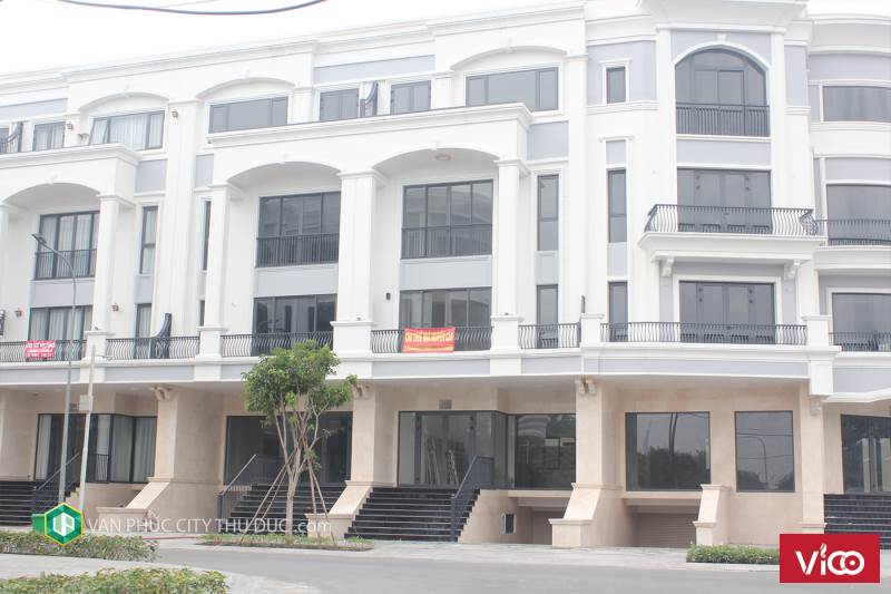 Nhà xây đẹp làm văn phòng 7x19m, số 4 đường 27 tại Vạn Phúc City 45 triệu