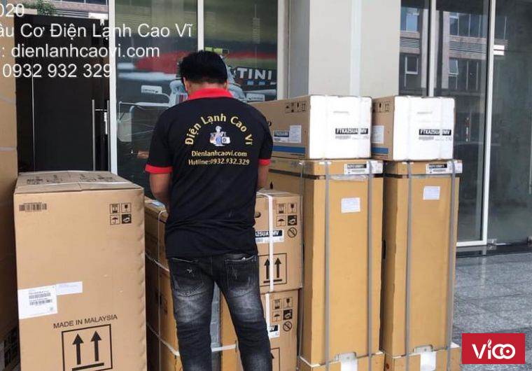 Lắp máy lạnh tại nhà ở quận 7 Máy lạnh Cao Vĩ