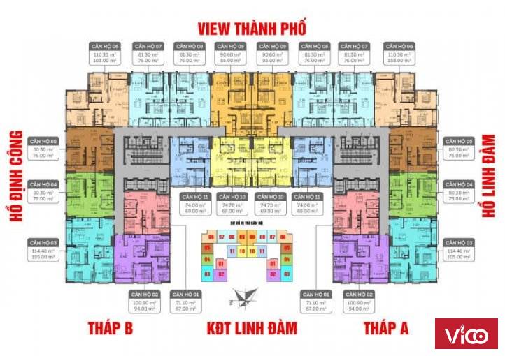 Tôi chính chủ cần bán căn hộ 2PN chung cư Eco Lake View