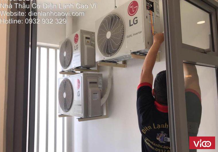 Dịch vụ bảo dưỡng máy lạnh ở Đức Hòa Máy lạnh Cao vĩ