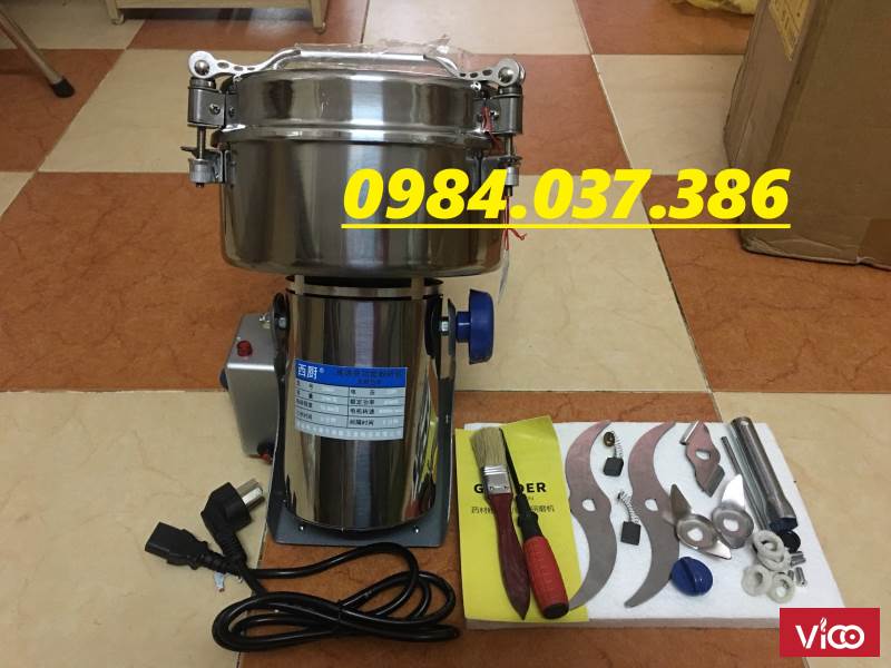 Máy xay thuốc bắc 2500g, xay ngũ cốc bột khô siêu mịn