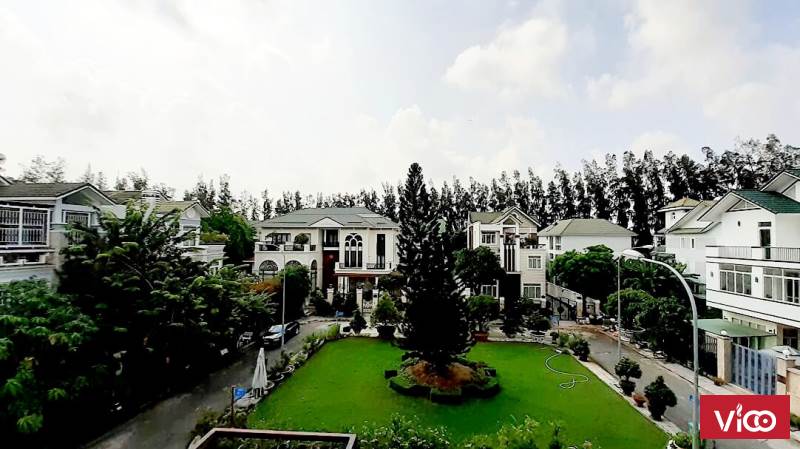 Bán gấp biệt thự đơn lập góc 2 mặt thoáng view sông Ông Lớn PMH Quận 7 270m2 giá 29 tỷ