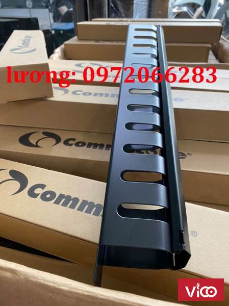 Thanh quản lý cáp ngang AMP chuẩn 19 MÃ 14276321 EKOHCMBPL dùng cho tủ rack