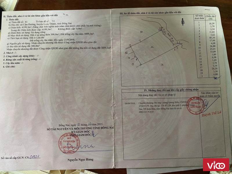 Bán đất cách ngã ba Suối Quýt 500m, cách sân bay Long Thành 3,5 km.
