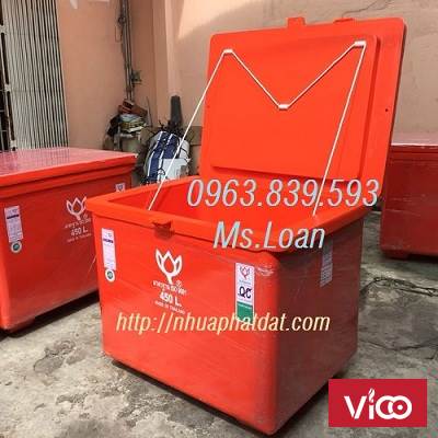 Thùng giữ lạnh thái lan 200L, 300L, 450L ướp hải sản. 0963.839.593 Ms.Loan