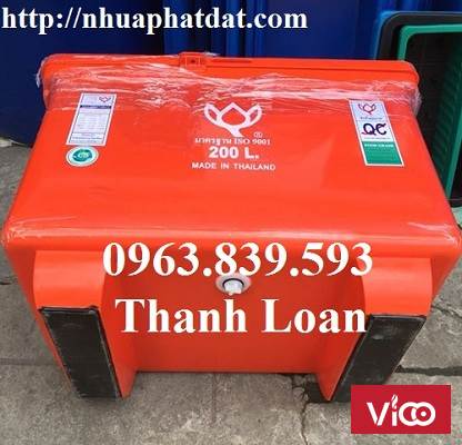 Thùng giữ lạnh thái lan 200L, 300L, 450L ướp hải sản. 0963.839.593 Ms.Loan