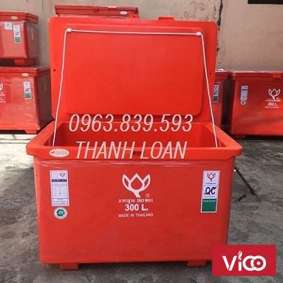 Thùng giữ lạnh thái lan 200L, 300L, 450L ướp hải sản. 0963.839.593 Ms.Loan