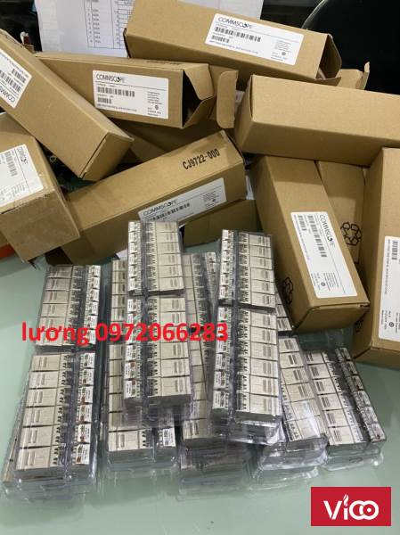 Ổ cắm mạng Commscope AMP XG Cat6A Modular Jack 17113422/ 2153001 10G