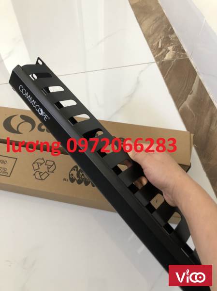 Thanh quản lý cáp ngang AMP chuẩn 19 MÃ 14276321 EKOHCMBPL dùng cho tủ rack