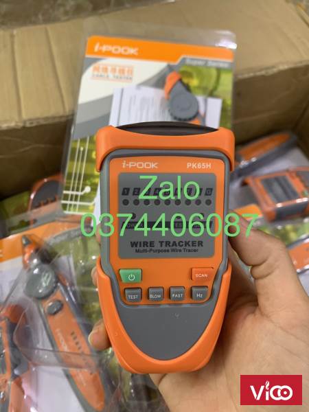 Máy test cáp và dò mạng Ipook PK65H