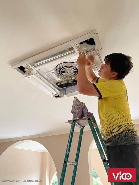 Thi công,bán máy lạnh âm trần LG cho chung cư uy tín tại quận 4