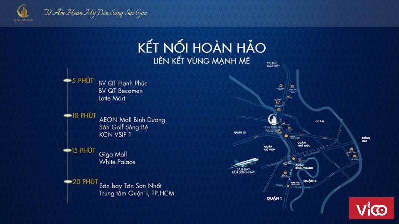 Bán Căn Hộ Mặt Tiền Quốc Lộ 13 75% View Sông Sài Gòn